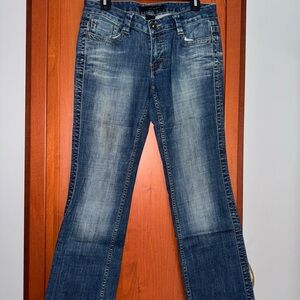 Calvin Klein Jeans Blue Boot Cut Denim